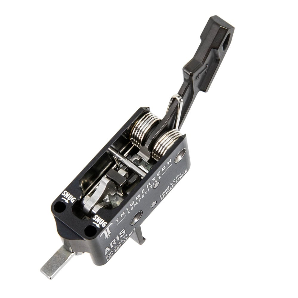 AR-15 SS - Nero, grilletto piatto da competizione